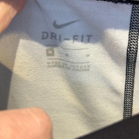 Nike Pro Black White Patterned Jacket & Leggings Set Size M - Picture 6 of 9